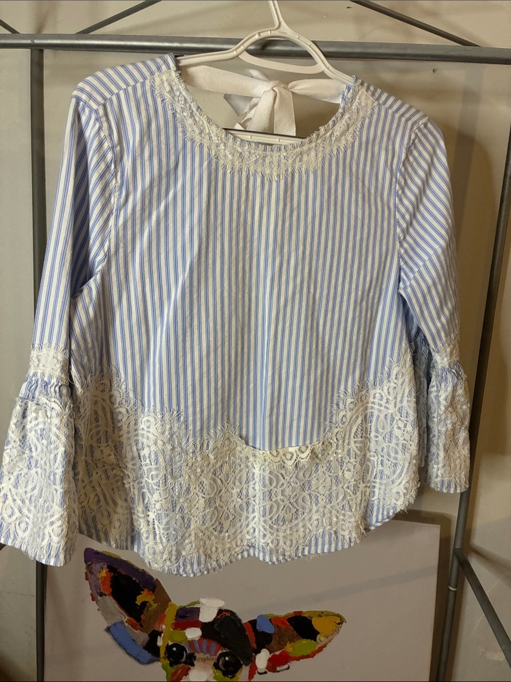 Zara lace top